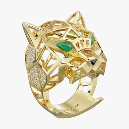 Panther Jewelry Ring